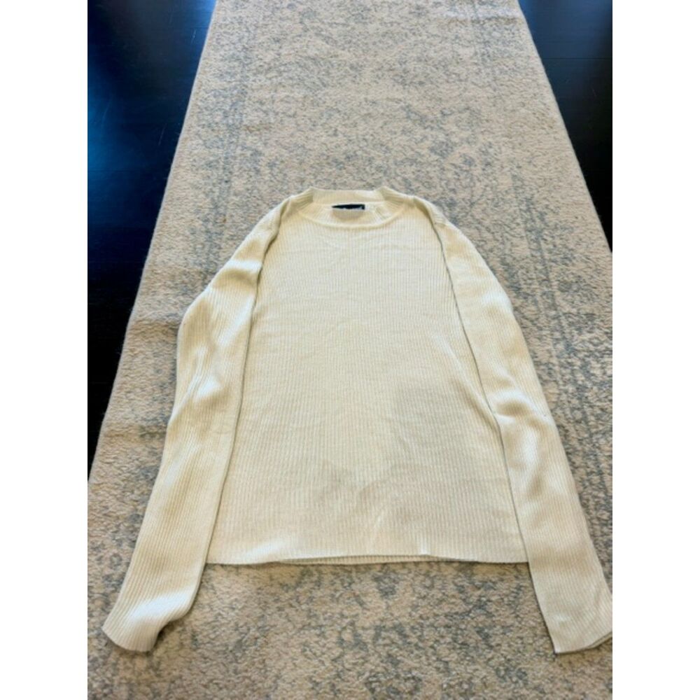 Vintage women's cream Sag Harbor pullover sweater
